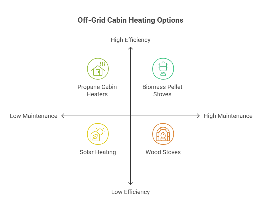 Best Off Grid Cabin Heating Options_ Real-World Pros and Cons