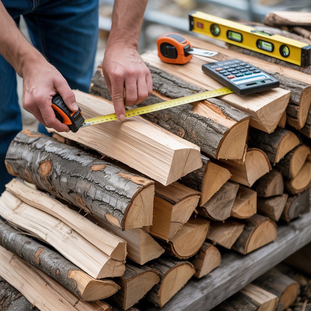 Measure Firewood Stack