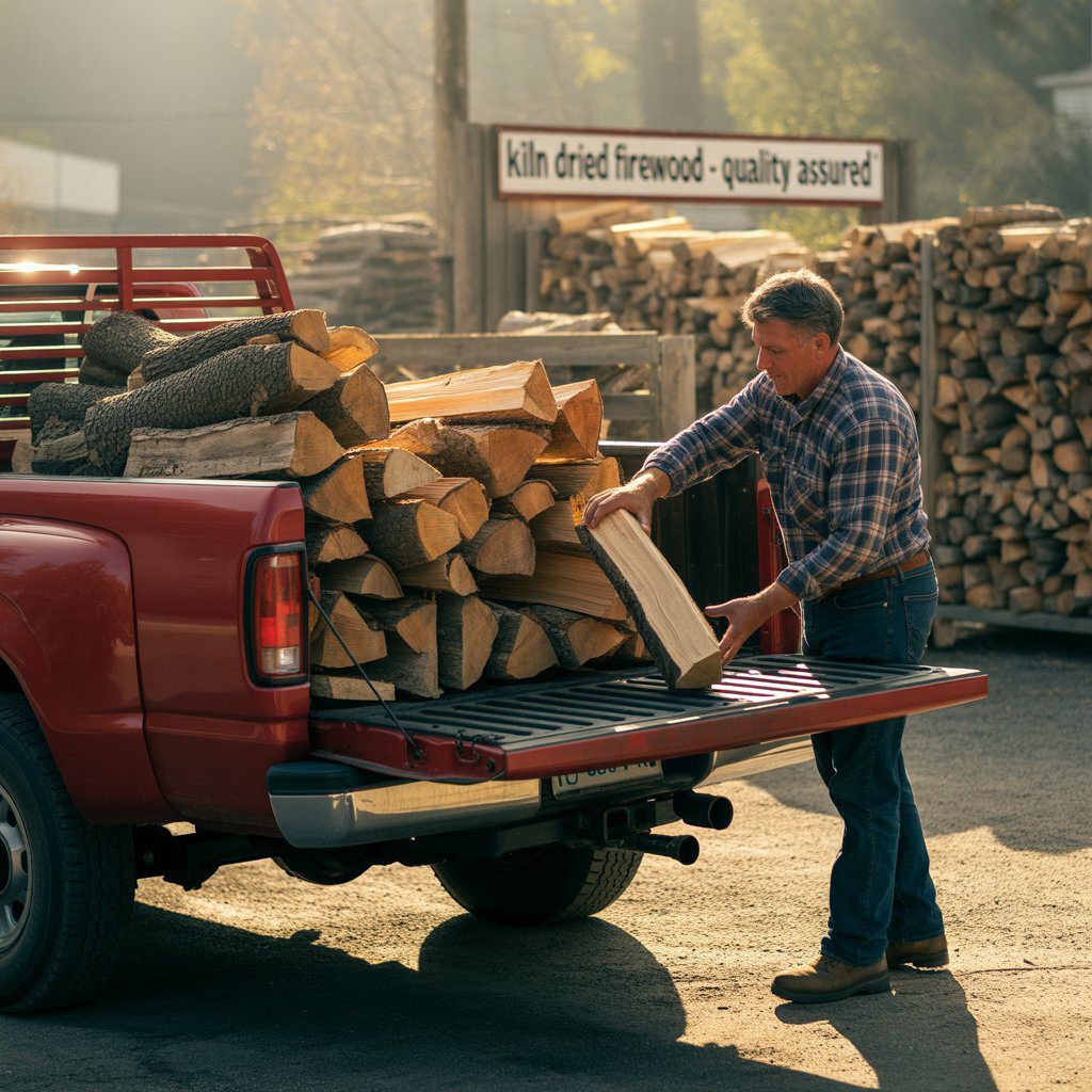 Buying wood for fireplace 