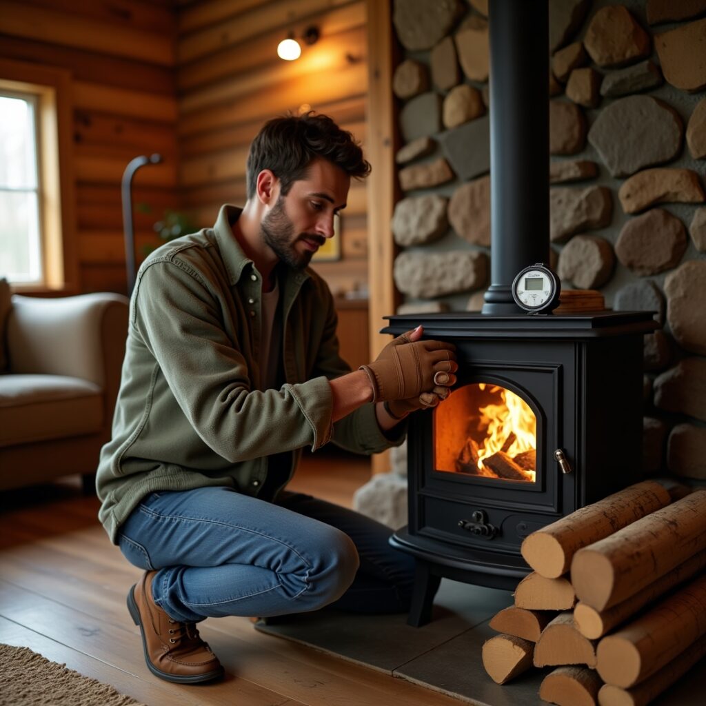 wood burning stove overfiring causes