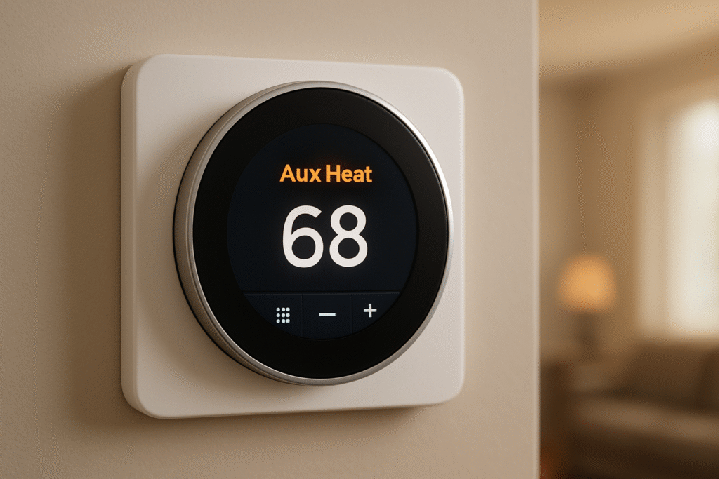 What Does Auxiliary Heat Mean? Aux Heat Explained (Heat Pumps, EM Heat, Costs) 3 Auxiliary Heat Turns On