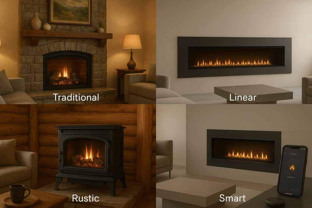 Propane Gas Fireplace: Avoid Costly Mistakes & Choose Right 6 Fireplace Designs and Styles