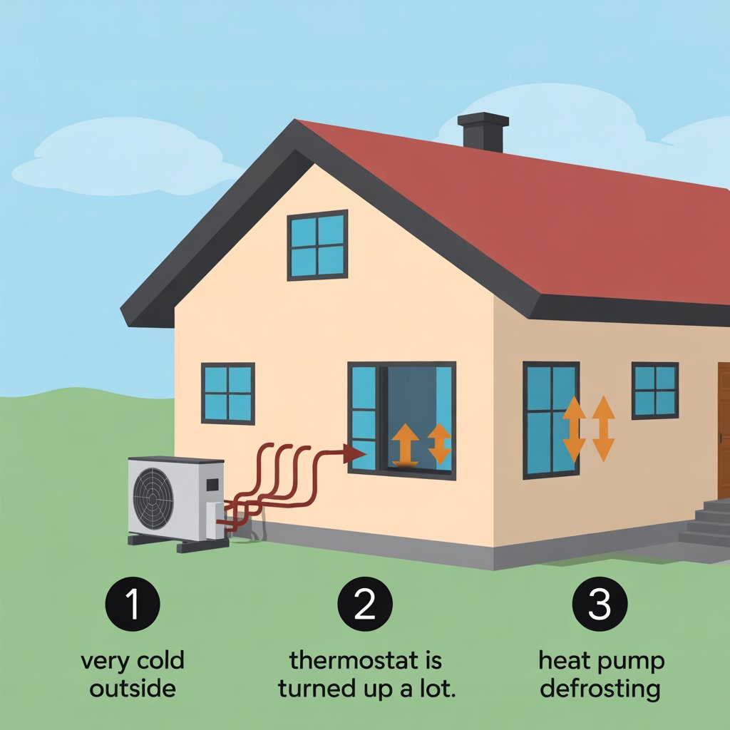 What Does Auxiliary Heat Mean? Aux Heat Explained (Heat Pumps, EM Heat, Costs) 2 How Auxiliary Heat Works