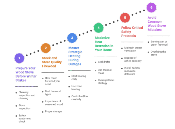 Winter Power Outage Wood Stove 7 Life Saving Heat Tips