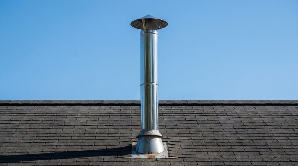 Increase Chimney Draft Naturally: 9 Proven Fixes 2 increase chimney draft naturally diagram showing hot air rising inside a chimney flue