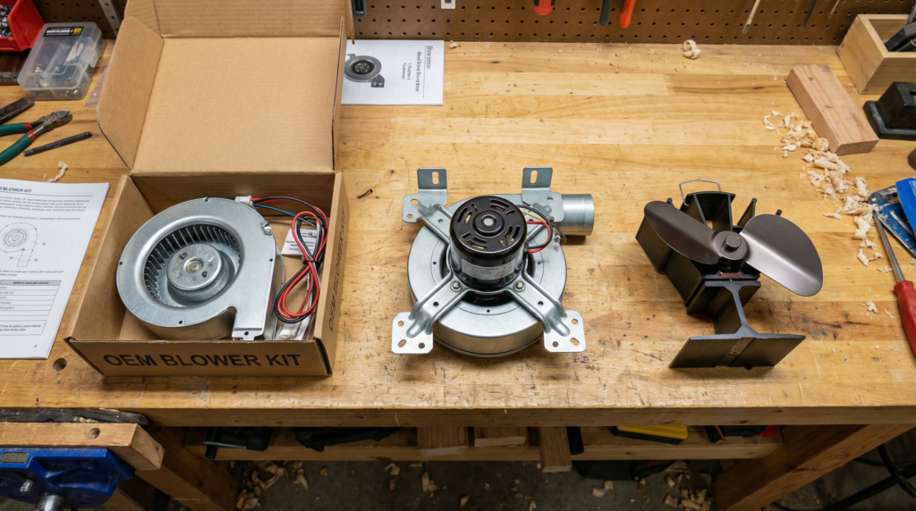 Wood Stove Blower Guide: 7 Smart Tips (2026) 9 wood stove blower guide diagram showing airflow pattern around a wood stove with blower