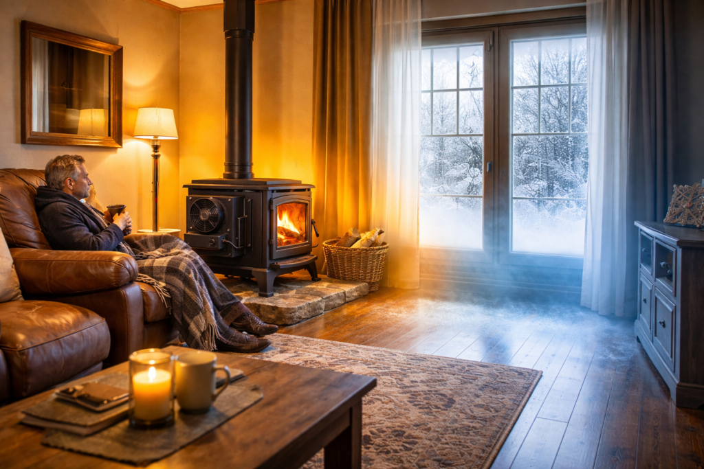 Wood Stove Blower Guide: 7 Smart Tips (2026) 10 wood stove blower guide showing uneven room temperature with a wood stove